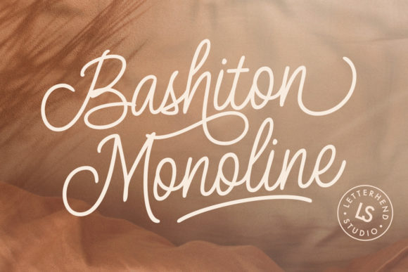 Bashiton Monoline for Elegant Web Design and Branding