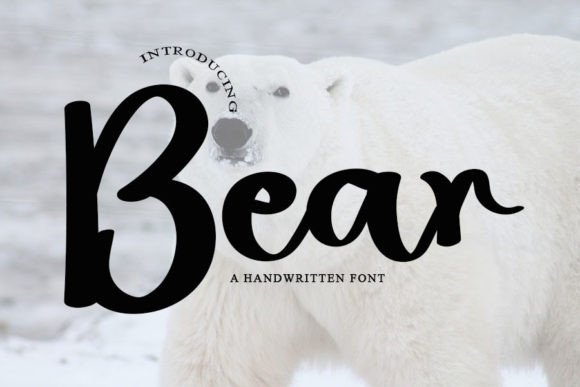 Bear Font Review: A Magical Handwritten Typeface for Editorial Design