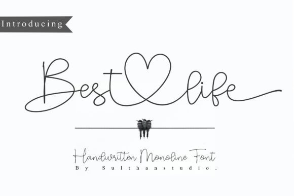 Best Life: The Handwritten Typeface for Polished Brand Identity
