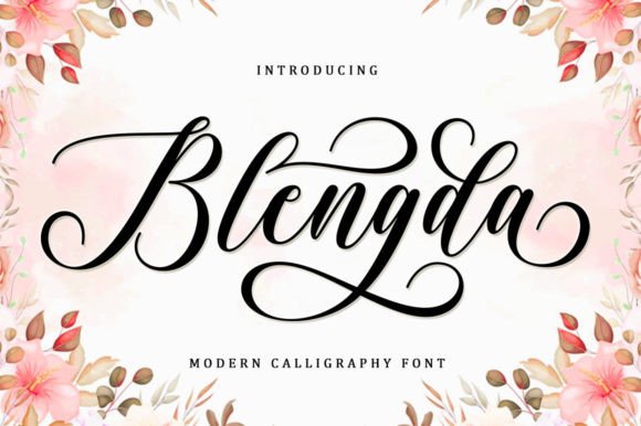 Blengda: A Timeless Script Handwritten Font for Editorial Design