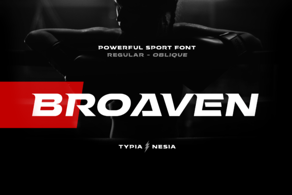 Broaven: The Bold Slab Serif Typeface for Modern Digital Brands