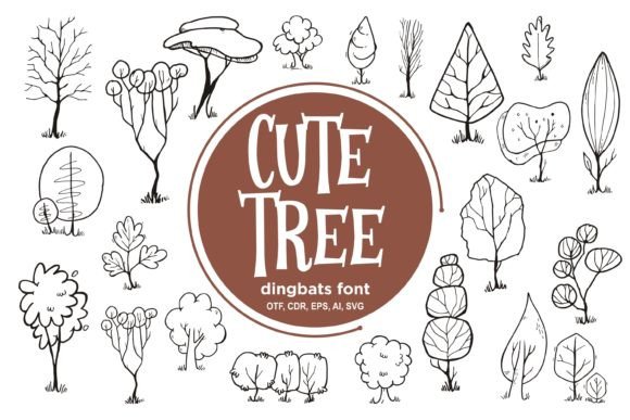 Cute Tree: The Perfect Font for Branding and Design