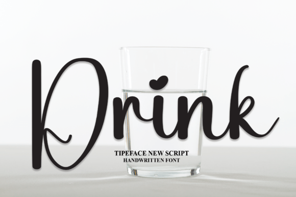 Drink: The Handwritten Typeface That Transforms Small Business Branding