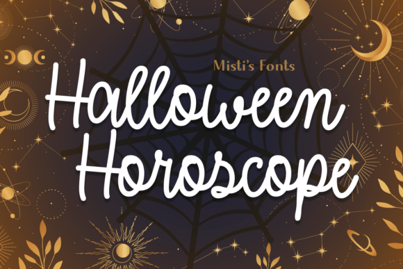 Halloween Horoscope: The Spooky Handwritten Font for Campaigns