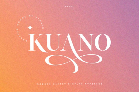 Kuano: The Elegant Serif Typeface for Premium Branding