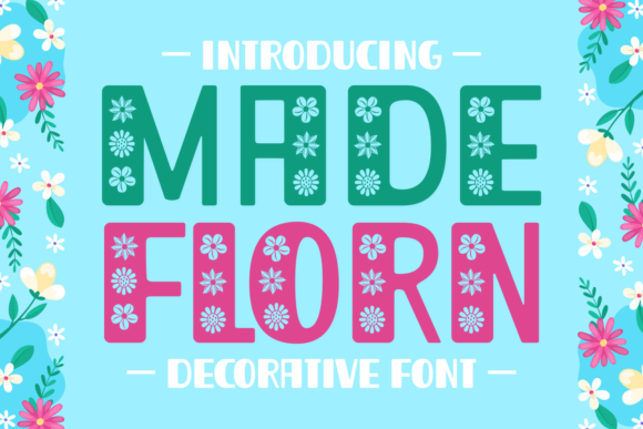 Made Florn: A Stunning Floral Typeface for Small Business Branding