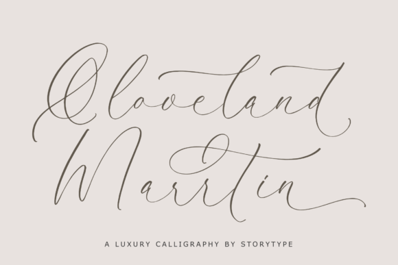 Qloveland Marrtin: The Perfect Script Handwritten Font for Creative Branding