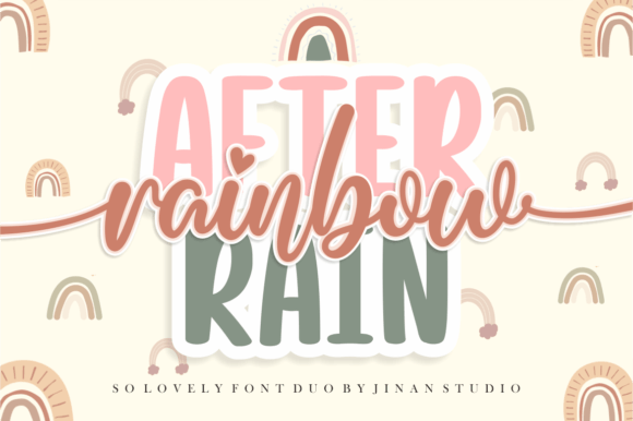 Rainbow After Rain: The Perfect Typeface for Romantic Campaigns