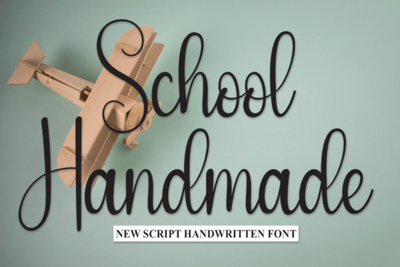 School Handmade: A Sweet Script for Creative Projects