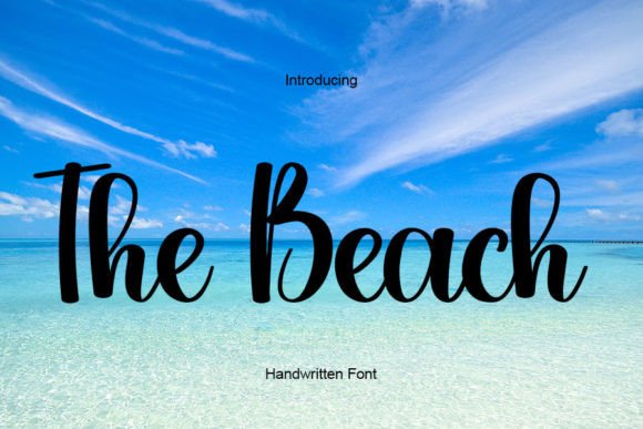 The Beach Font: Elevate Your Small Business Branding