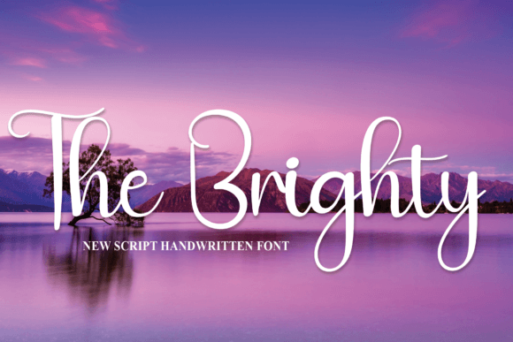 The Brighty: A Sweet Handwritten Font for Engaging Campaigns