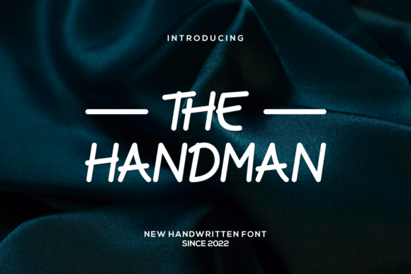 The Handman Font for Modern Web Design and Digital Branding