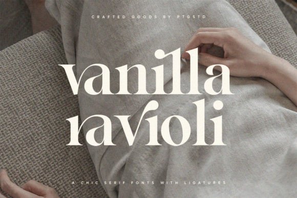Vanilla Ravioli Typeface: Elevating Editorial Design with Sophisticated Serif Typography