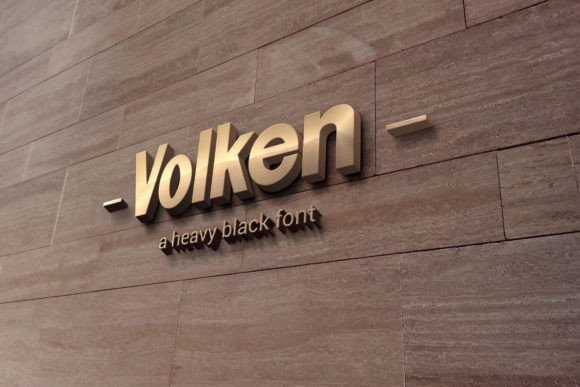 Volken Typeface Review: Bold Sans Serif for Modern Branding