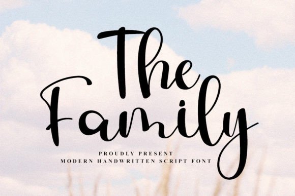 Why The Family Is the Perfect Script Handwritten Font for Editorial Design