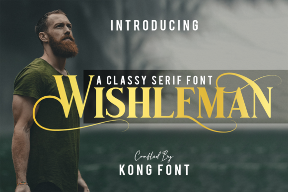 Wishleman: A Modern Playful Serif for Editorial Design